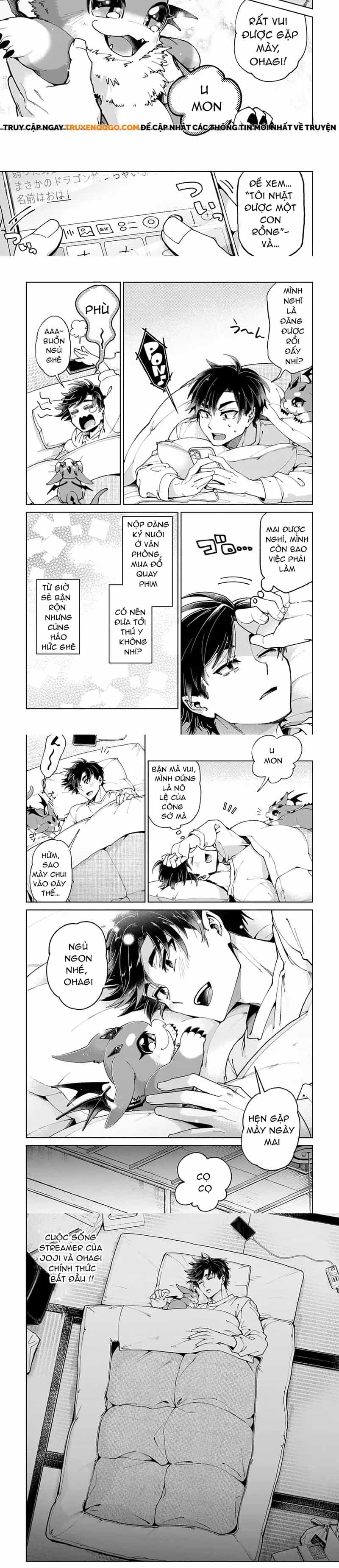 Shachiku No Ore, Dragon Ni Idakaretanode Pet Haishin Wo Hajimemasu Chibi Ko Dragon To Monster Bokujo Life - Chương 1 - ảnh 8