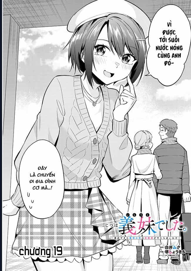 She Was Actually My Stepsister ~Recently, The Sense Of Distance Between Me And My New Stepbrother Is Incredibly Close~ - Chương 19 - ảnh 4
