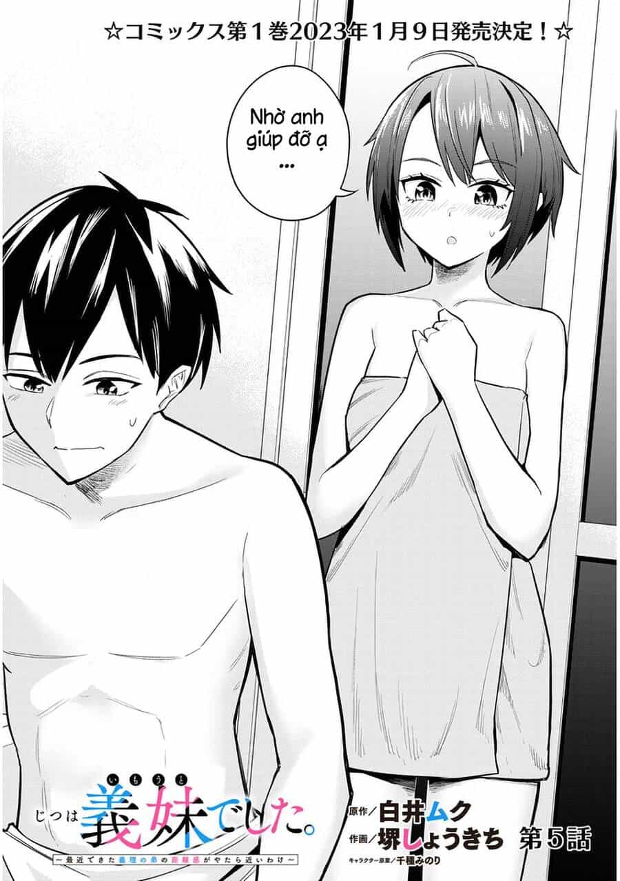 She Was Actually My Stepsister ~Recently, The Sense Of Distance Between Me And My New Stepbrother Is Incredibly Close~ - Chương 5 - ảnh 3