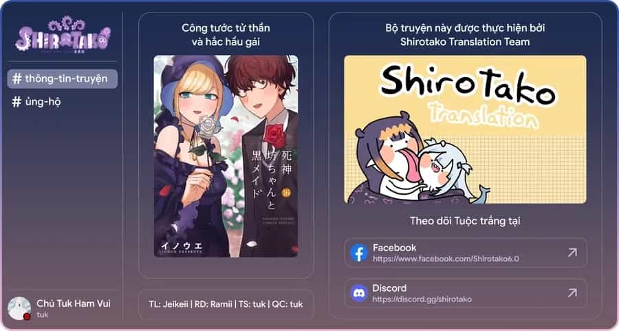 Shinigami Bocchan To Kuro Maid - Chương 214.5 - ảnh 11