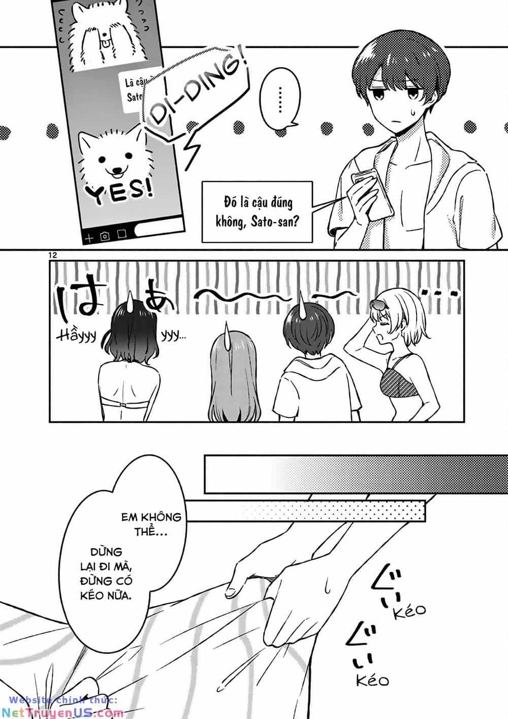 Shiotaiou No Sato-San Ga Ore Ni Dake Amai - Chương 28.1 - ảnh 13
