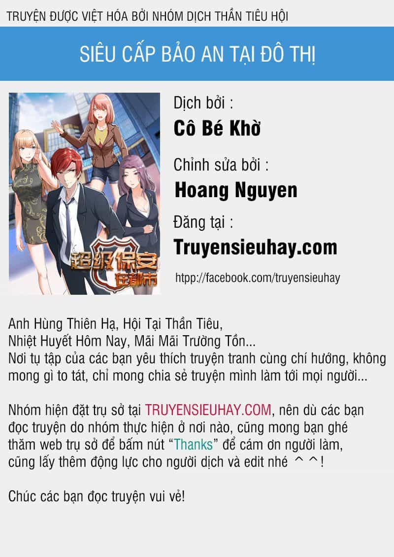 Siêu Cấp Bảo An Tại Đô Thị - Chương 49 - ảnh 1