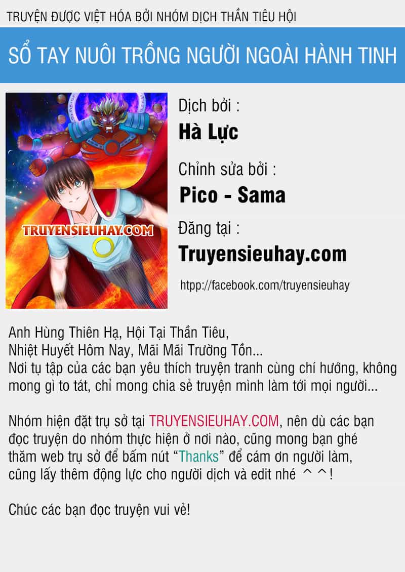 Sổ Tay Nuôi Trồng Người Ngoài Hành Tinh - Chương 9 - ảnh 1