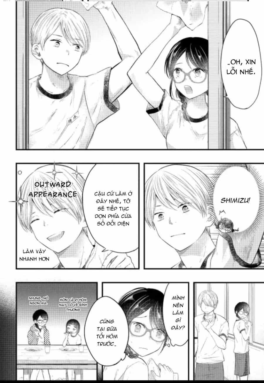 Sotodura Danshi No Shimizu-Kun - Chương 6 - ảnh 4