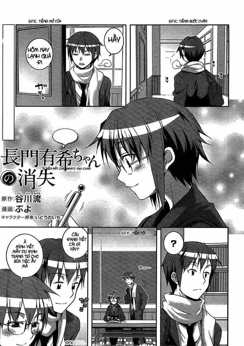 Sự Biến Mất Của Nagato Yuki-Chan - Chương 4 - ảnh 1