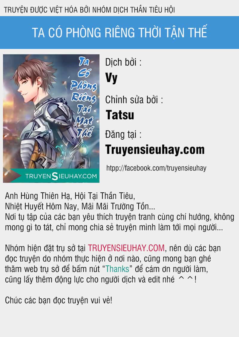 Ta Có Phòng Riêng Thời Tận Thế - Chương 69 - ảnh 1