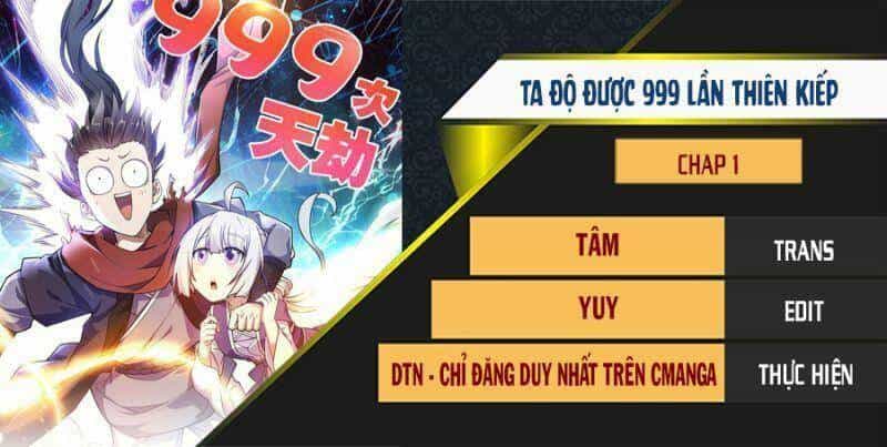 Ta Độ 999 Lần Thiên Kiếp - Chương 1 - ảnh 1