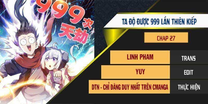 Ta Độ 999 Lần Thiên Kiếp - Chương 27 - ảnh 1