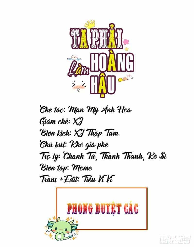 Ta Phải Làm Hoàng Hậu - Chương 1 - ảnh 1
