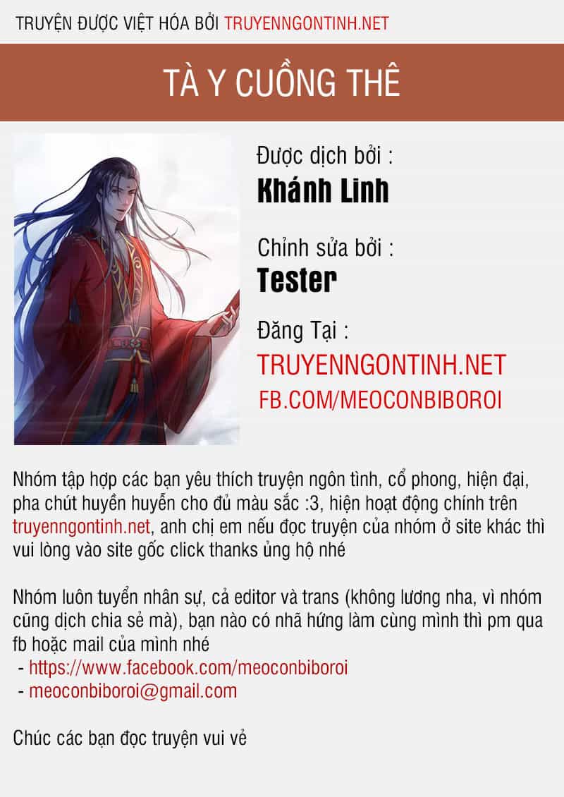 Tà Y Cuồng Thê - Chương 3 - ảnh 1