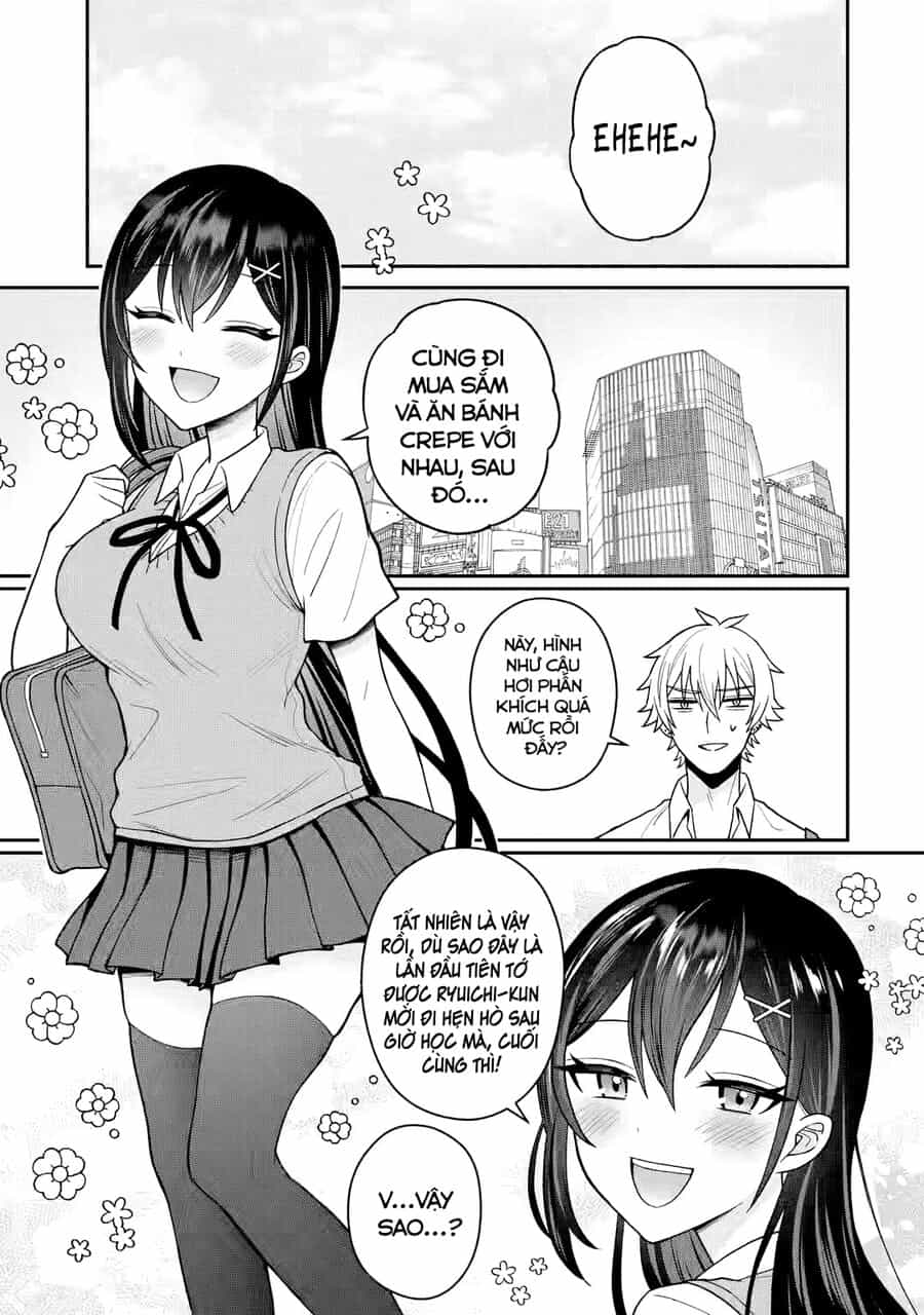 Tái Sinh Thành Tên Cặn Bã Trong Bộ Manga Cắm Sừng Mình Từng Đọc. Thế Nhưng Giờ Đây, Cô Nàng Nữ Chính Của Bộ Manga Ấy Lại Chủ Động Tiếp Cận Tôi - Chương 12.3 - ảnh 3