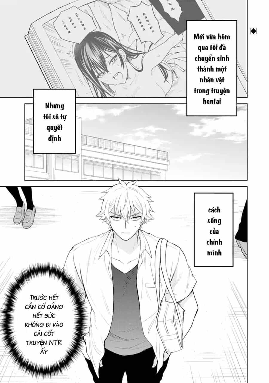 Tái Sinh Thành Tên Cặn Bã Trong Bộ Manga Cắm Sừng Mình Từng Đọc. Thế Nhưng Giờ Đây, Cô Nàng Nữ Chính Của Bộ Manga Ấy Lại Chủ Động Tiếp Cận Tôi - Chương 2 - ảnh 2
