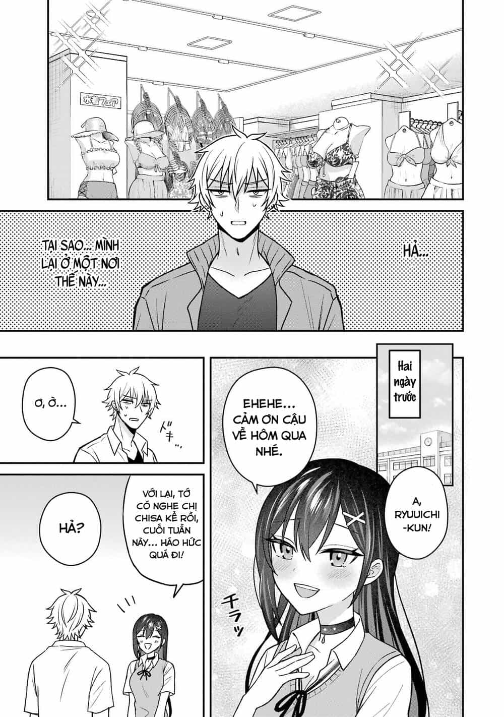 Tái Sinh Thành Tên Cặn Bã Trong Bộ Manga Cắm Sừng Mình Từng Đọc. Thế Nhưng Giờ Đây, Cô Nàng Nữ Chính Của Bộ Manga Ấy Lại Chủ Động Tiếp Cận Tôi - Chương 13 - ảnh 2