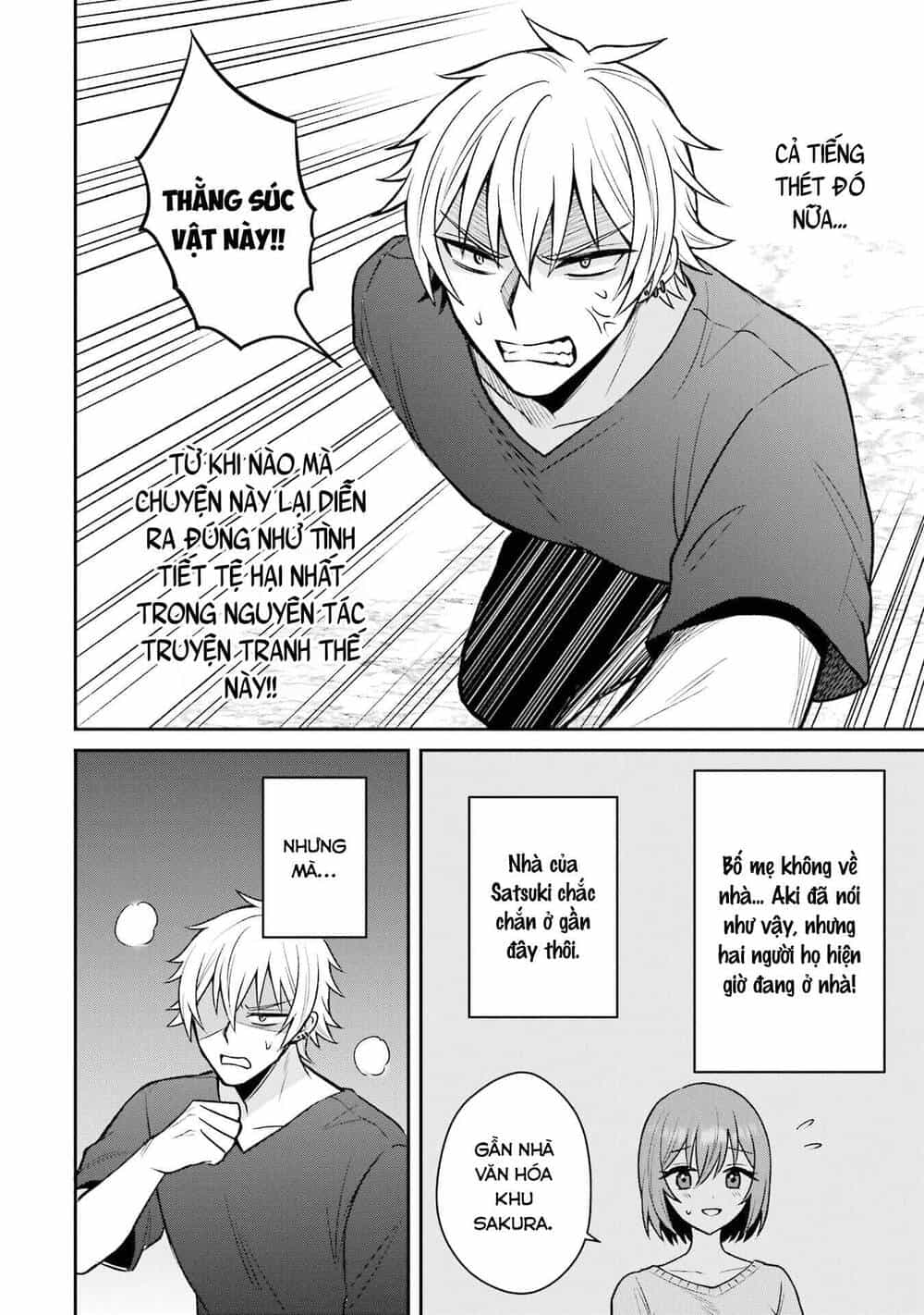 Tái Sinh Thành Tên Cặn Bã Trong Bộ Manga Cắm Sừng Mình Từng Đọc. Thế Nhưng Giờ Đây, Cô Nàng Nữ Chính Của Bộ Manga Ấy Lại Chủ Động Tiếp Cận Tôi - Chương 14 - ảnh 17