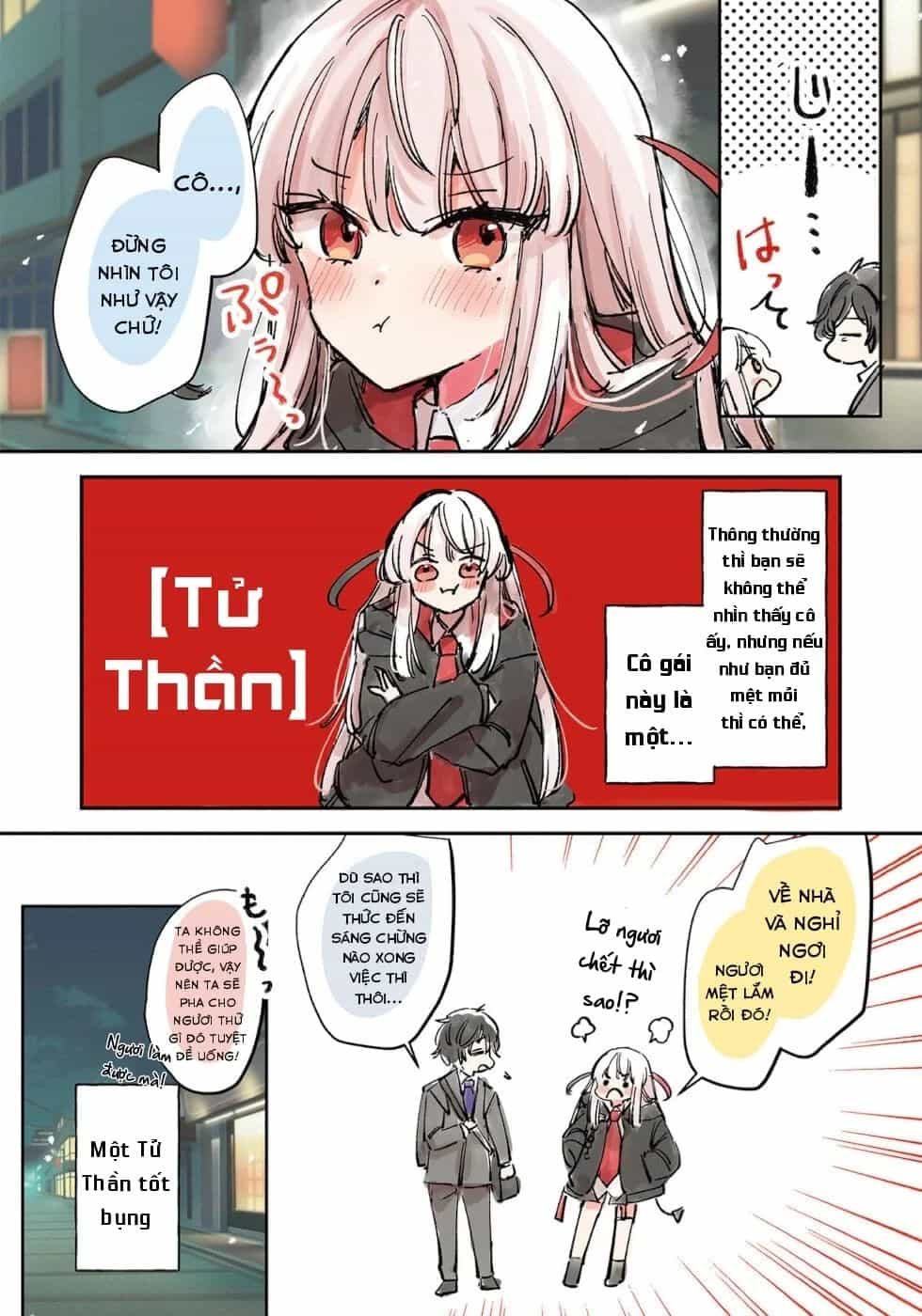 Thần Chết Trót Đem Trọn Tình Yêu Với Một Con Người. - Chương 21 - ảnh 6
