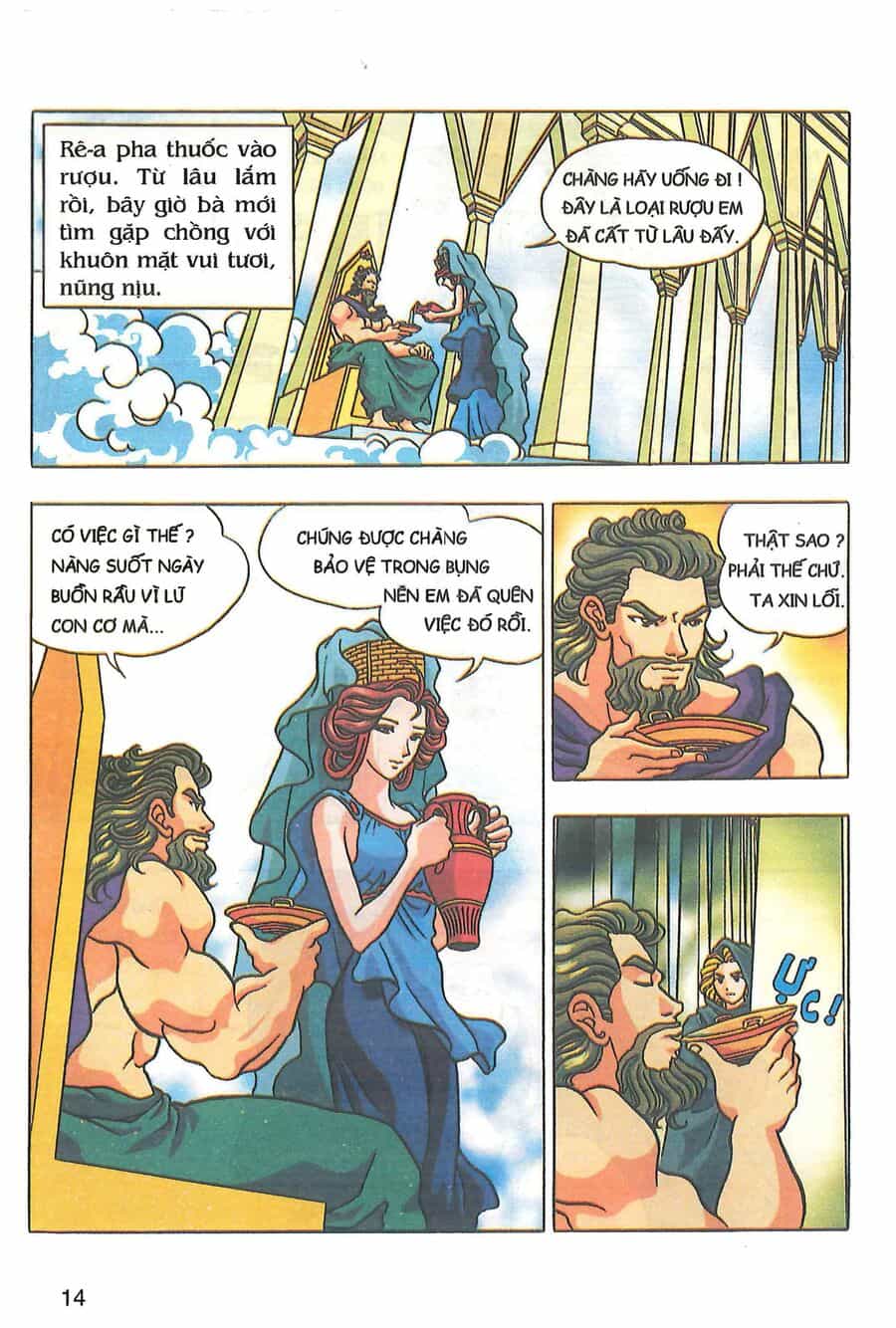 Thần Thoại Hy Lạp Phiên Bản Truyện Tranh Màu - Chương 2 - ảnh 16