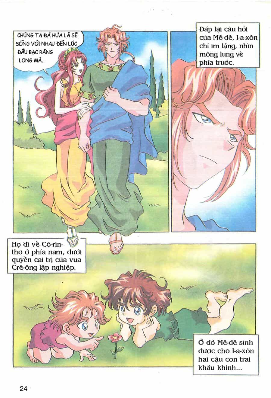 Thần Thoại Hy Lạp Phiên Bản Truyện Tranh Màu - Chương 5 - ảnh 26