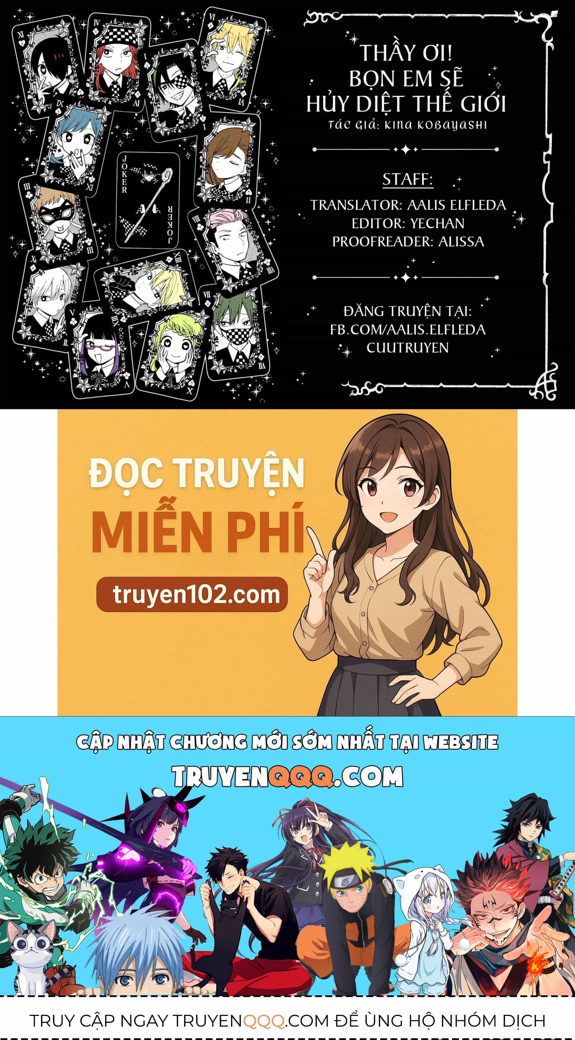 Thầy Ơi! Bọn Em Sẽ Hủy Diệt Thế Giới - Chương 21 - ảnh 24