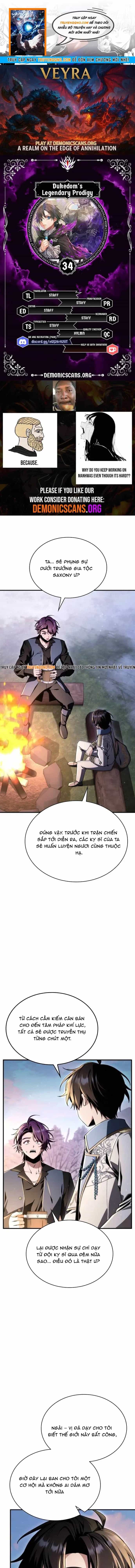 Thợ Săn Cấp Sss Chuyển Sinh Thành Thiên Tài Nhà Công Tước - Chương 34 - ảnh 1