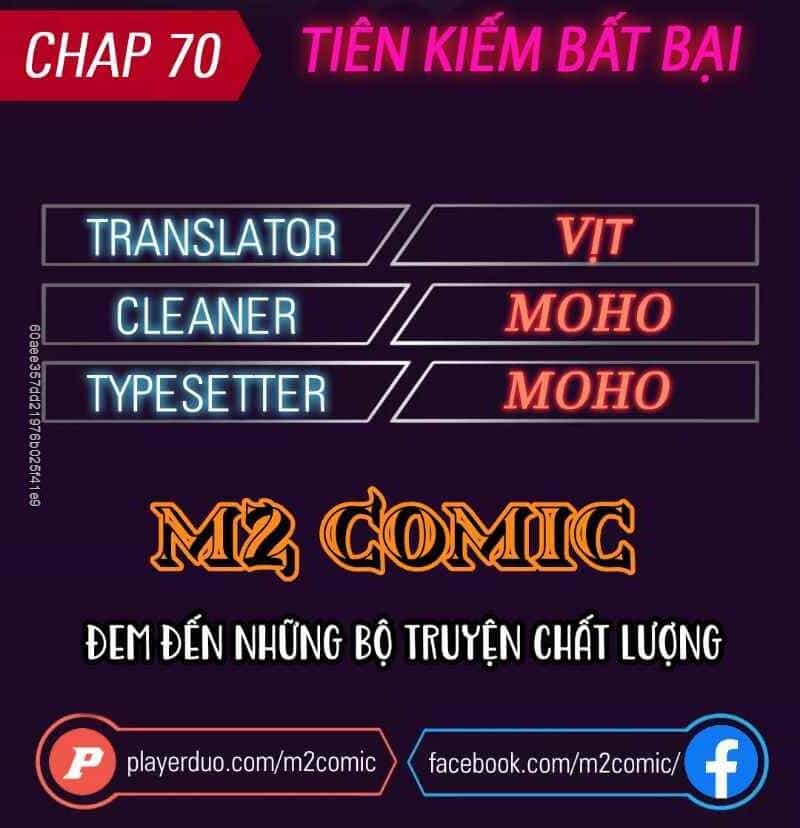 Tiên Kiếm Bất Bại - Chương 70 - ảnh 2