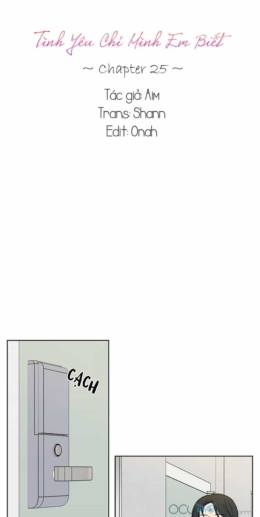 Tình Yêu Chỉ Mình Em Biết - Chương 25 - ảnh 6