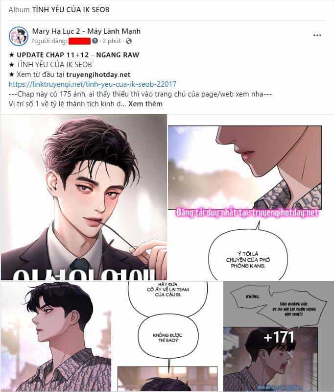 Tình Yêu Của Ik Seob - Chương 10.1 - ảnh 1