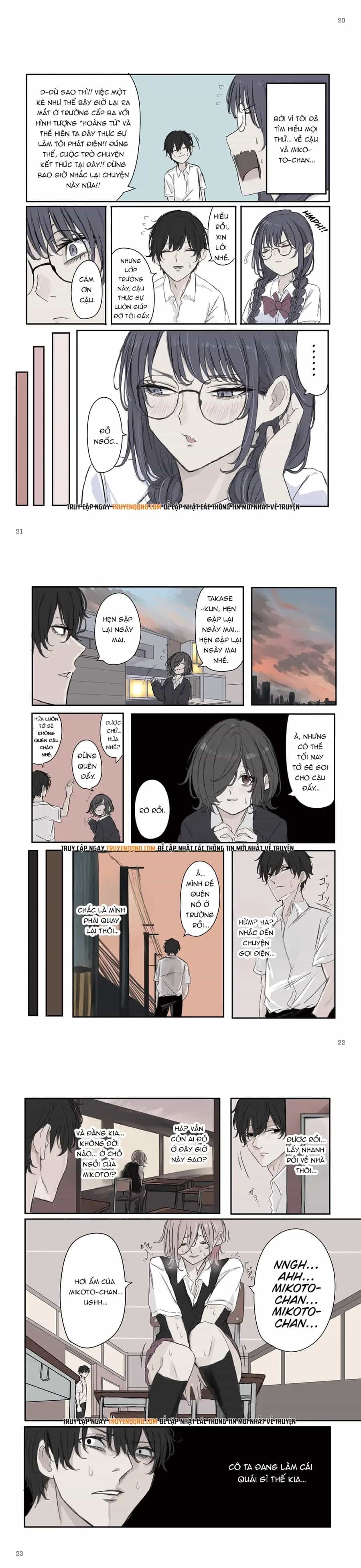 Tình Yêu Ngạt Thở Của Mikoto-Chan - Chương 32 - ảnh 3