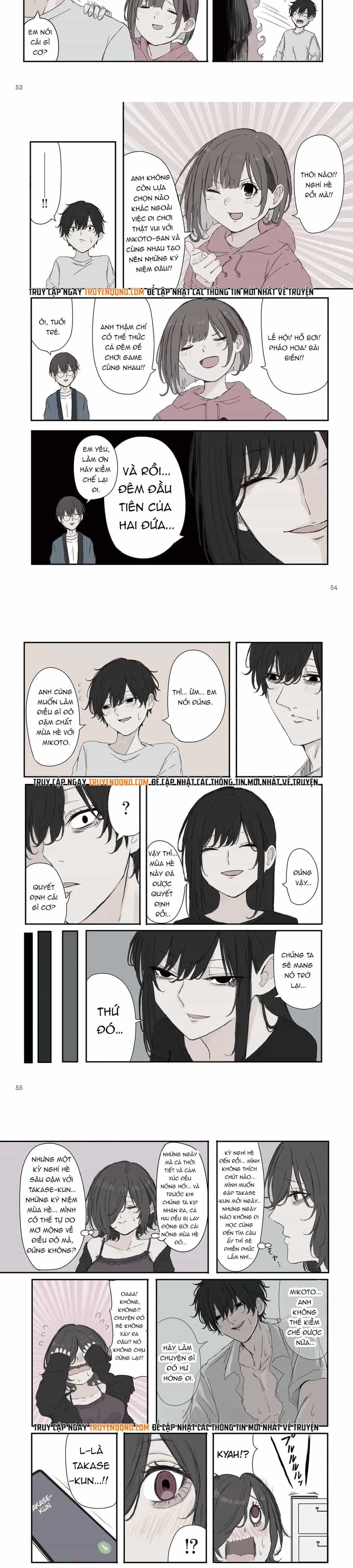 Tình Yêu Ngạt Thở Của Mikoto-Chan - Chương 36 - ảnh 2