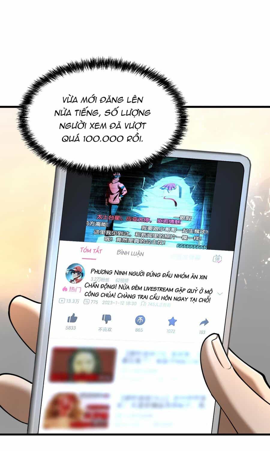 Tôi Livestream Cầu Hôn Nữ Quỷ Vậy Mà Thành Công!? - Chương 3 - ảnh 62