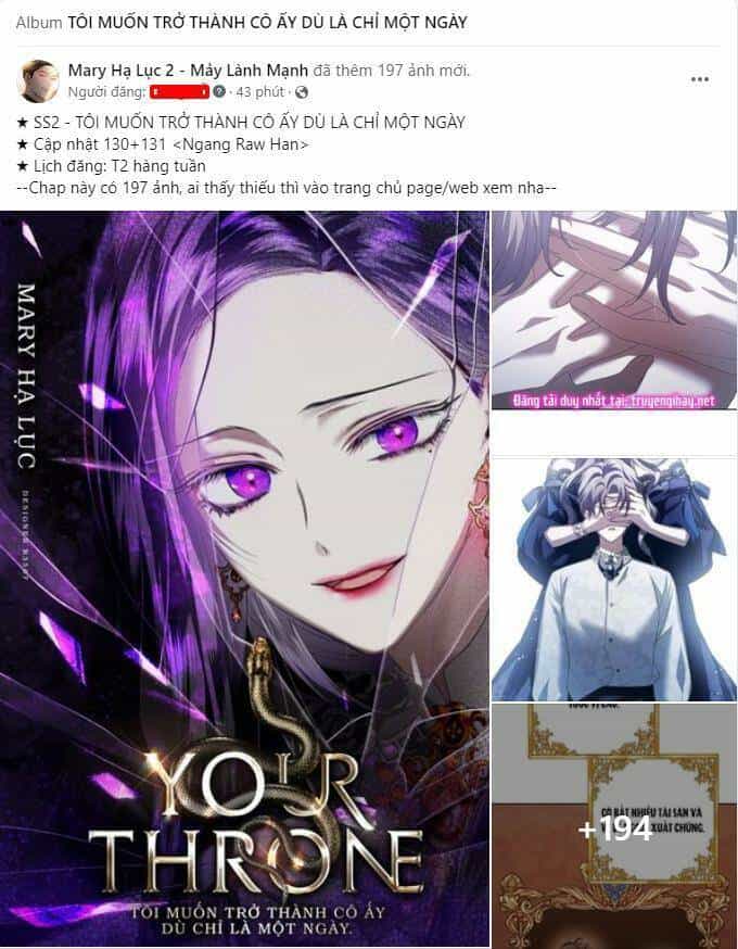 Tôi Muốn Trở Thành Cô Ấy Chỉ Một Ngày - Chương 130.2 - ảnh 1