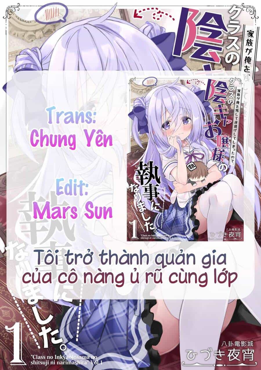 Tôi Trở Thành Quản Gia Của Cô Nàng Ủ Rũ Cùng Lớp - Chương 2 - ảnh 1