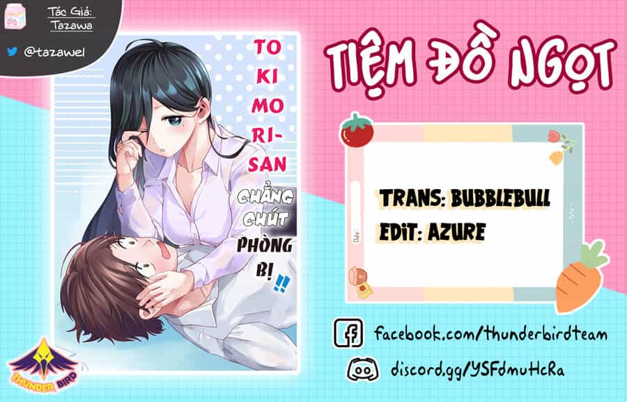 Tokimori-San Chẳng Chút Phòng Bị!! - Chương 13 - ảnh 1