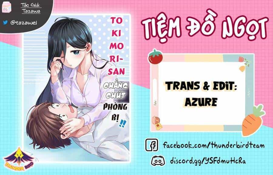 Tokimori-San Chẳng Chút Phòng Bị!! - Chương 3 - ảnh 1