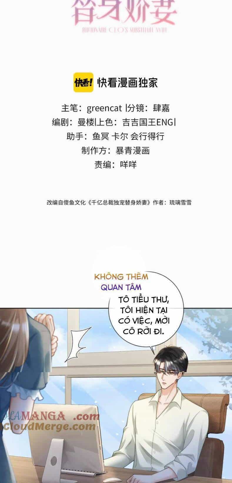 Tổng Tài Tỷ Phú Chỉ Sủng Cô Vợ Thế Thân - Chương 63 - ảnh 2