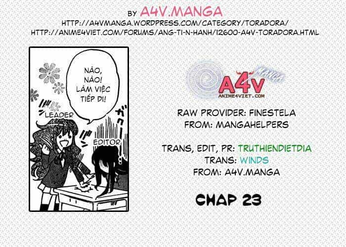 Toradora! - Chương 23 - ảnh 1