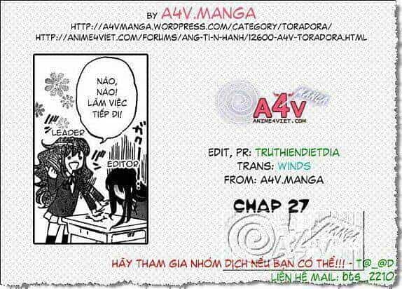 Toradora! - Chương 27 - ảnh 1