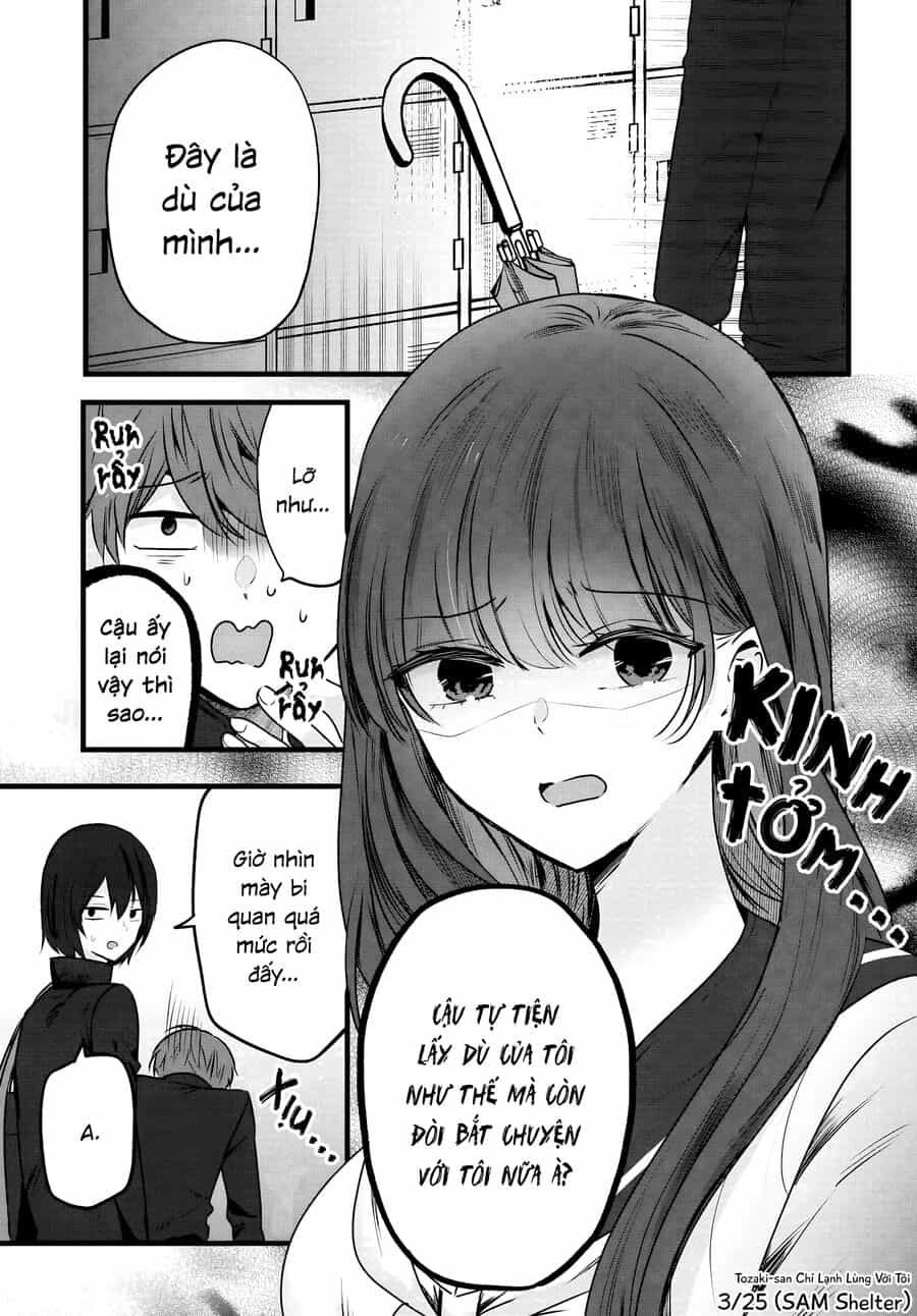 Tozaki-San Chỉ Lạnh Lùng Mỗi Mình Tôi - Chương 3 - ảnh 3