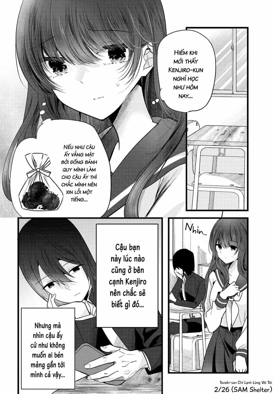 Tozaki-San Chỉ Lạnh Lùng Mỗi Mình Tôi - Chương 4 - ảnh 2