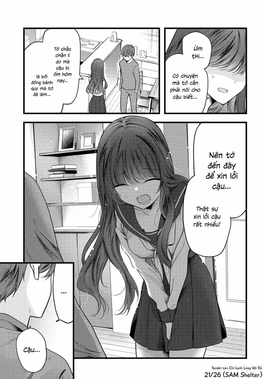 Tozaki-San Chỉ Lạnh Lùng Mỗi Mình Tôi - Chương 4 - ảnh 21
