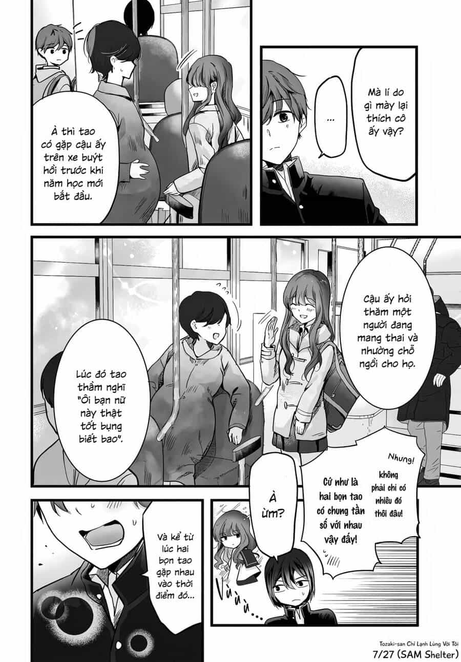 Tozaki-San Chỉ Lạnh Lùng Với Tôi - Chương 1 - ảnh 7