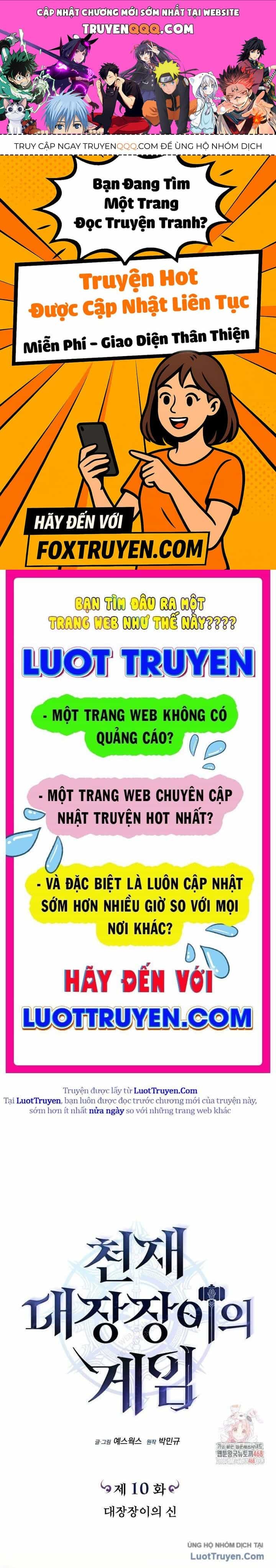 Trò Chơi Của Thợ Rèn Thiên Tài - Chương 10 - ảnh 1