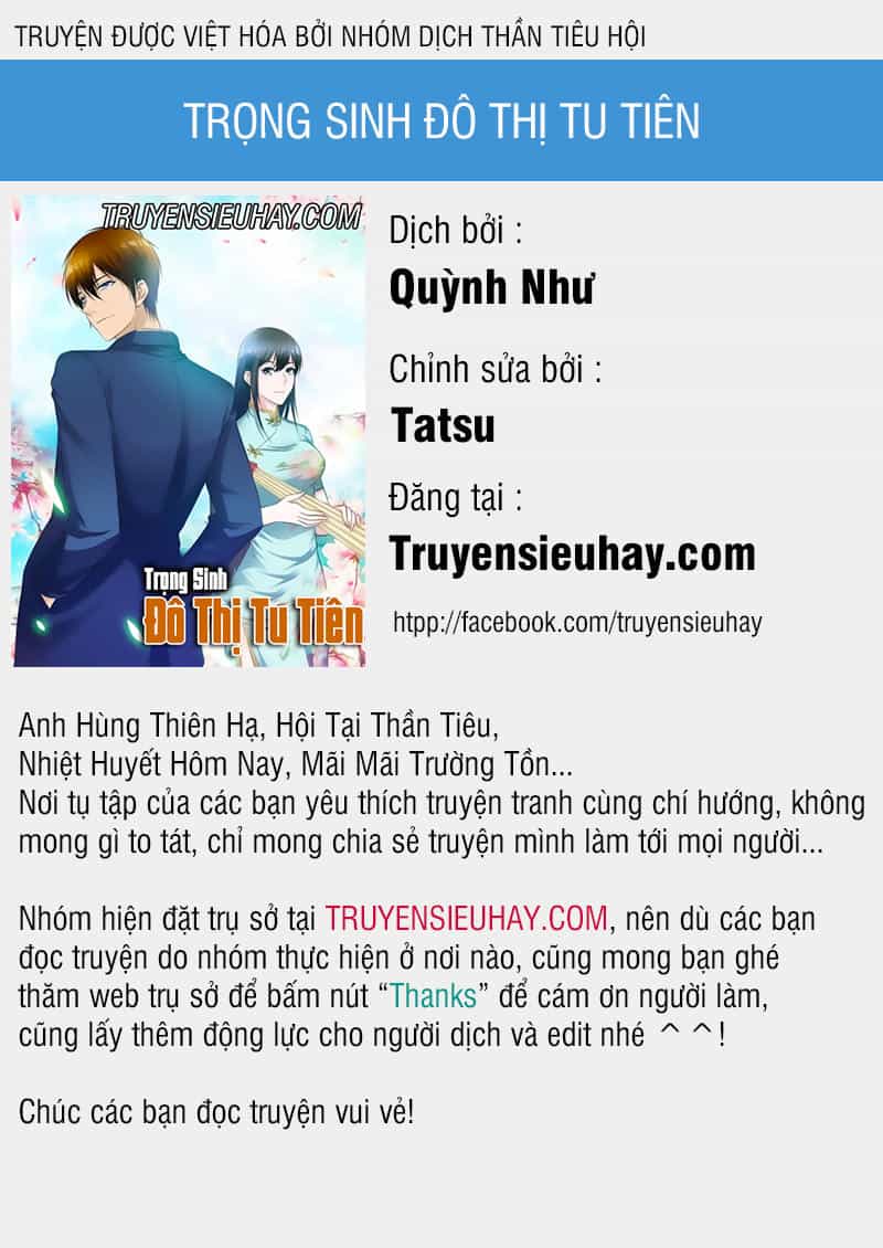 Trọng Sinh Đô Thị Tu Tiên - Chương 86 - ảnh 1