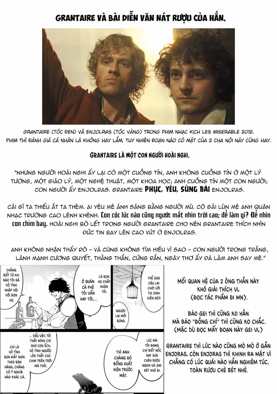 Từ Les Miserable - Gửi Đến Những Người Bạn Của Khoảnh Khắc L'heure Bleue. - Chương 3 - ảnh 29