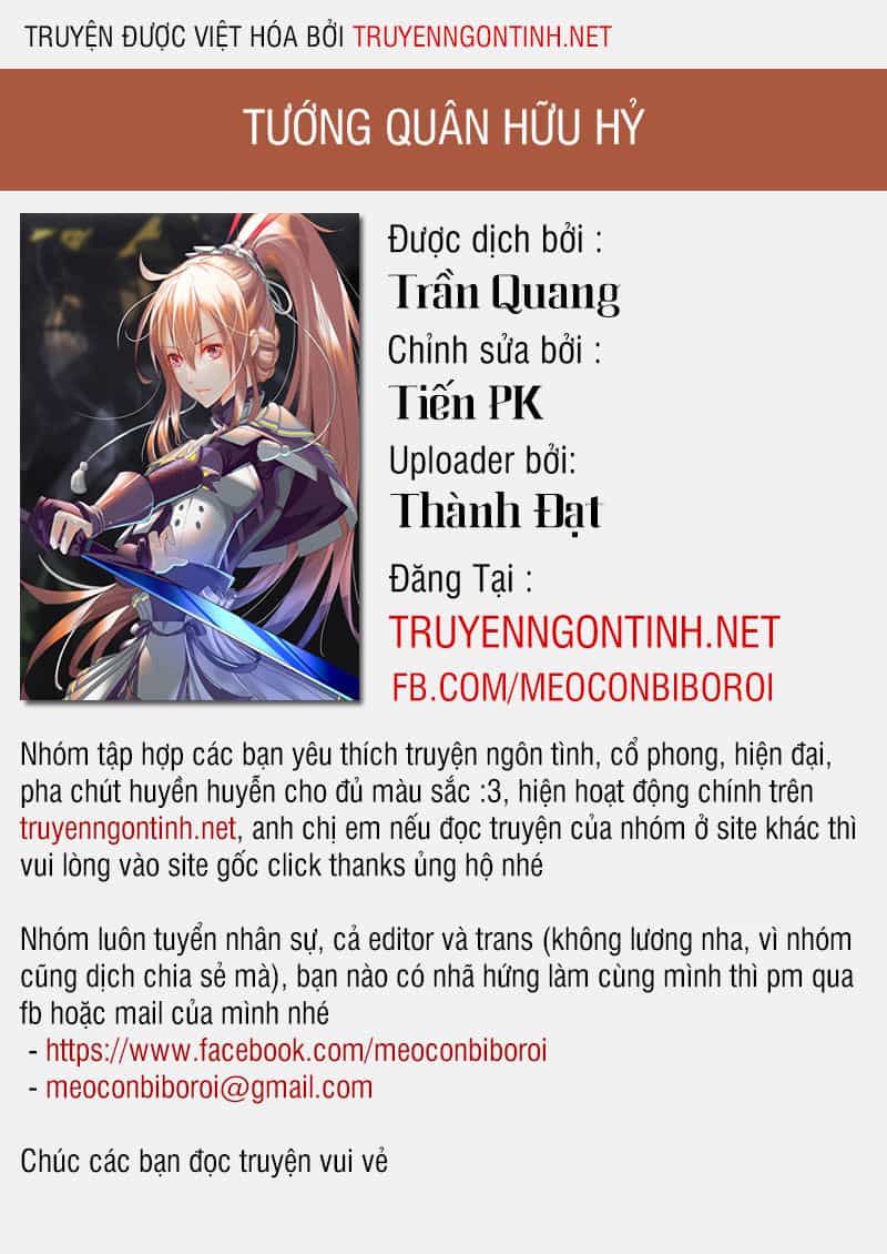 Tướng Quân Hữu Hỷ - Chương 3 - ảnh 1
