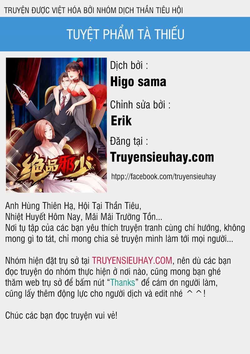Tuyệt Phẩm Tà Thiếu - Chương 48 - ảnh 1