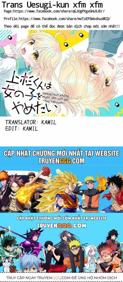 Uesugi-Kun Wa Onnanoko Wo Yametai - Chương 3 - ảnh 21