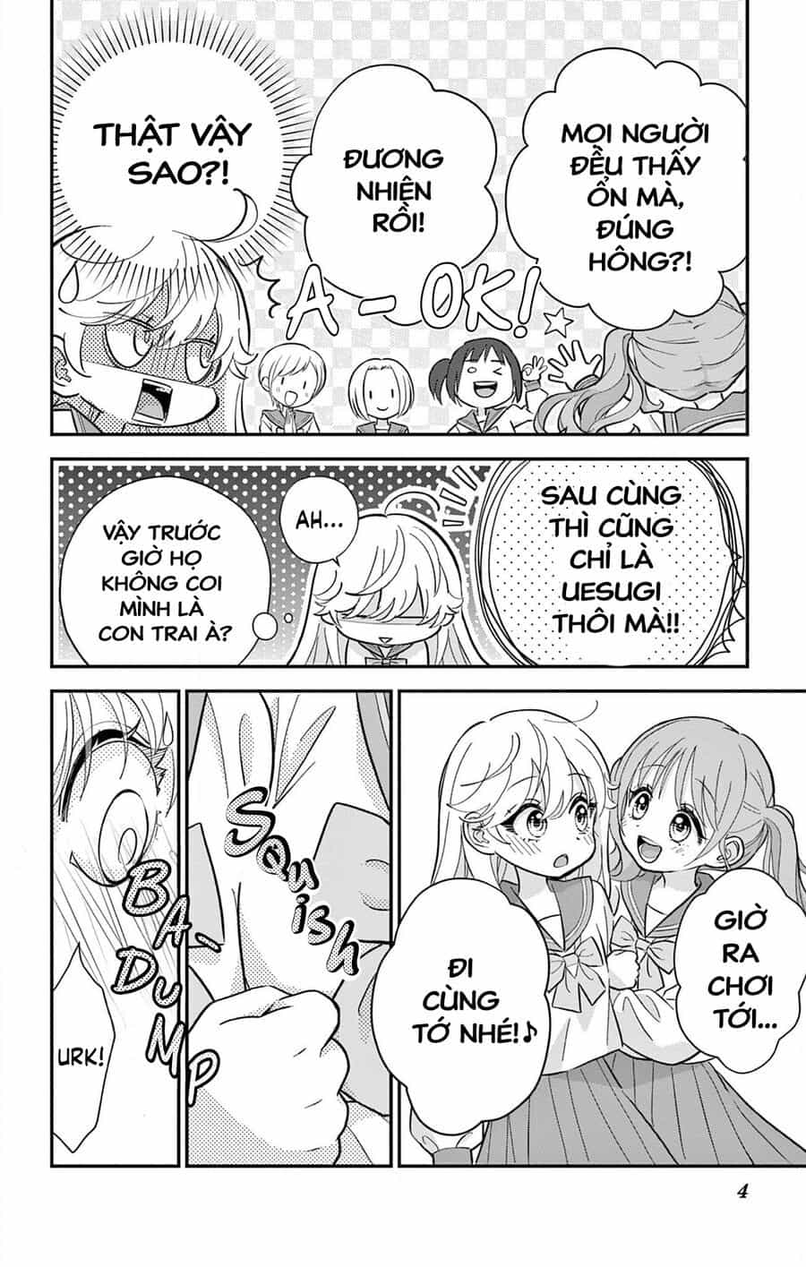 Uesugi-Kun Wa Onnanoko Wo Yametai - Chương 5 - ảnh 4
