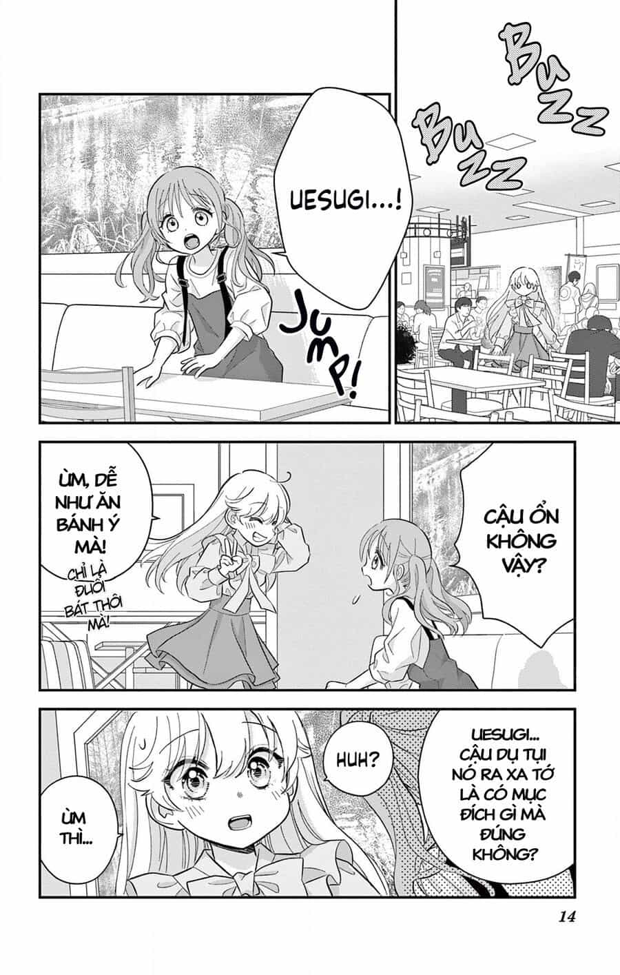 Uesugi-Kun Wa Onnanoko Wo Yametai - Chương 6 - ảnh 14