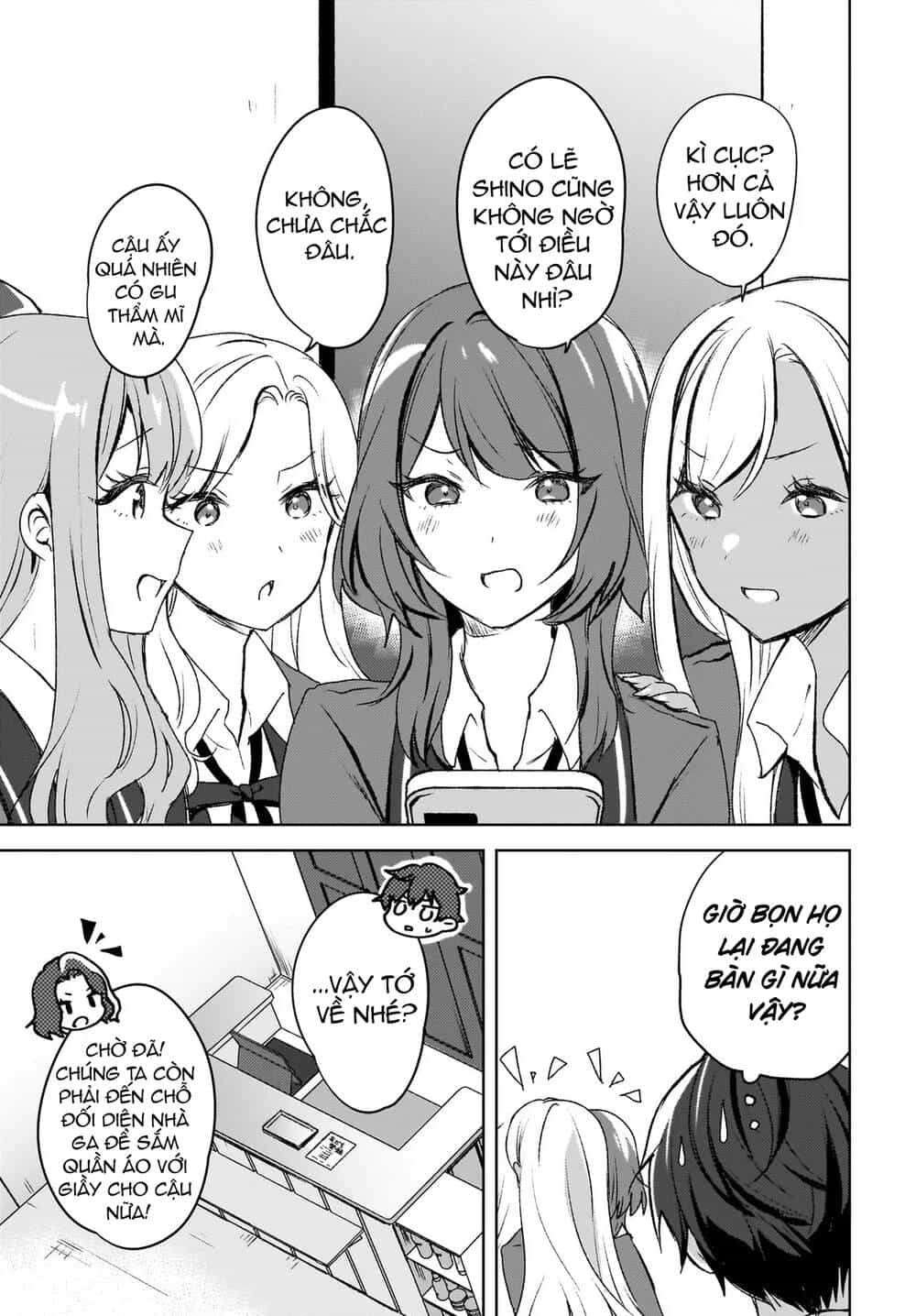 Ushiro No Seki No Gyaru Ni Sukarete Shimatta - Chương 8 - ảnh 22