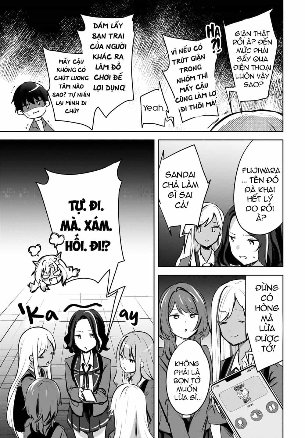 Ushiro No Seki No Gyaru Ni Sukarete Shimatta - Chương 9 - ảnh 18